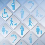 a variety of people with disabilities